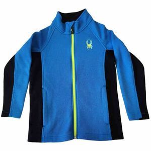 Spyder Boys Kids Full Zip Sweater Jacket Size 7/8